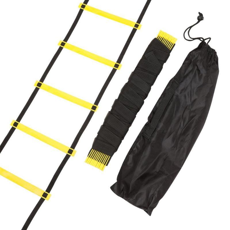 Football Soccer Agility Training Ladders – Speed and Scale with Nylon Straps