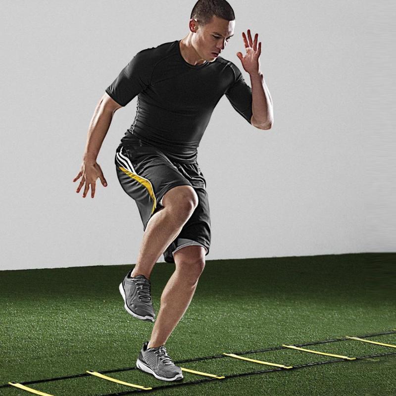 Football Soccer Agility Training Ladders – Speed and Scale with Nylon Straps