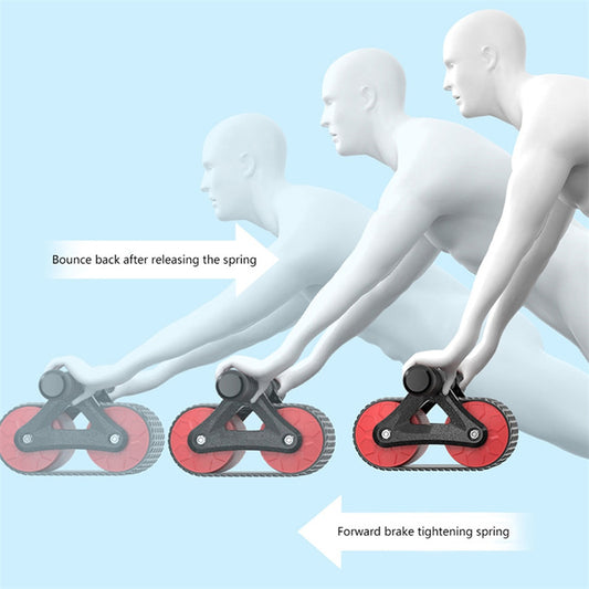 Automatic Double Wheel Ab Roller