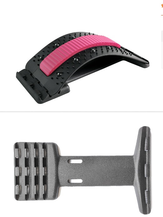 Adjustable Back Stretcher for Lumbar & Cervical Pain Relief